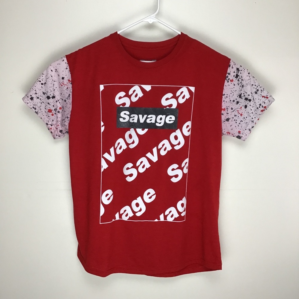 Hustle Savage mens short sleeve tee shirt XL